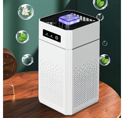 USB給電式ホーム＆カーアイアーピュリファイア - 煙、キッチンの臭い、ペットの臭いを除去、寝室、寮、ペットに最適