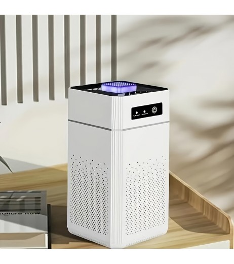 USB給電式ホーム＆カーアイアーピュリファイア - 煙、キッチンの臭い、ペットの臭いを除去、寝室、寮、ペットに最適