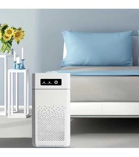 USB給電式ホーム＆カーアイアーピュリファイア - 煙、キッチンの臭い、ペットの臭いを除去、寝室、寮、ペットに最適