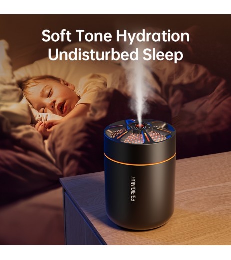 USB駆動のアロマセラピー・ディフューザー＆クールミスト加湿器 - 部屋をフレッシュに、植物を健康に、カラフルなライト、完璧なホリデーギフト、電池は含まれていません、クリスマスギフト