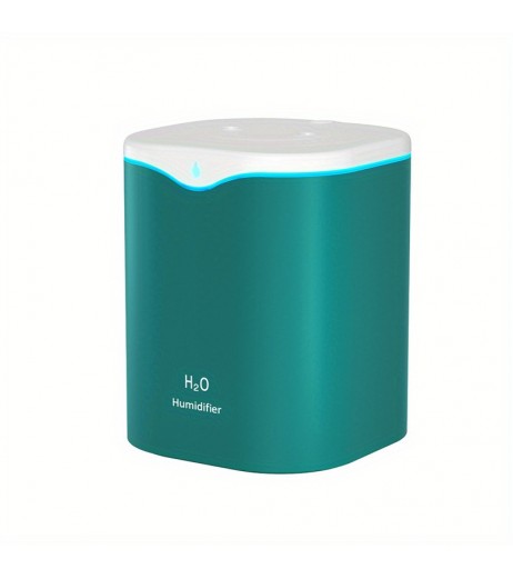 2L クールミスト加湿器 USB ポータブルデスク空気加湿器、2 ミストモードと 7 色のライト付きの静かな超音波加湿器、自動シャットオフ、旅行/自宅/寝室用