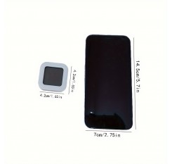 コンパクトLCDデジタル温度湿度計 - 正確な家庭用温度＆湿度モニター、電池式、読みやすい表示、ピンク、ホワイト、ミントグリーンで利用可能、携帯用湿度計|シンプルなデザイン|耐久性のあるプラスチックケース