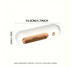 HOTU USB 充電式冷蔵庫除臭器浄化機 - 携帯式キッチン空気浄化機、におい除去、味の減り、フレッシュミントデザイン、家庭やオフィスでの使用に最適、キッチン空気浄化機 | モダンなキッチンアクセサリー | 充電式空気浄化機
