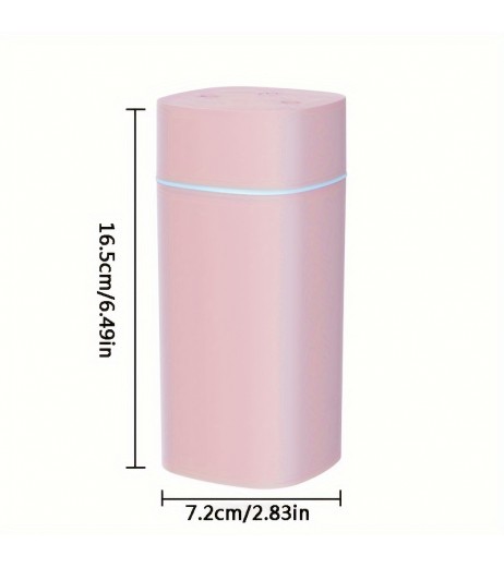 USB 加湿器 600 ミリリットル大霧量ホームミュート寝室妊婦赤ちゃんオフィスデスクトップスプレーアロマエッセンシャルオイル女の子ギフト