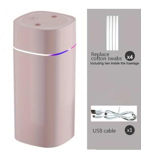 USB 加湿器 600 ミリリットル大霧量ホームミュート寝室妊婦赤ちゃんオフィスデスクトップスプレーアロマエッセンシャルオイル女の子ギフト