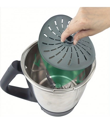 精密フィット、Thermomixブレードカバー TM5、TM6 & TM31用 - スロークッキング＆スウスヴィード用シリコンフードガード - 必須キッチンアクセサリー