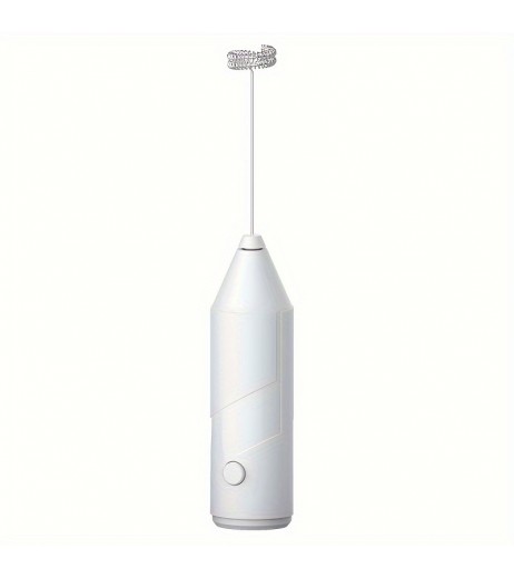 ハンドヘルド電動ミキサー、泡立て器、ミルクフォーマー、コーヒー、ラテ、カプチーノフォーマー、抹茶ドリンクミキサー、キッチンガジェット - 素材: PP、形状: ラウンド、電力: 4W、速度: 1000rpm、バッテリー特性: バッテリーなし、電源モード: バッテリー駆動、動作電圧: ≤36V