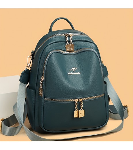 ショッピングと旅行用ファッションPUレディースバックパック、高品質で片肩に掛けられるバックパック