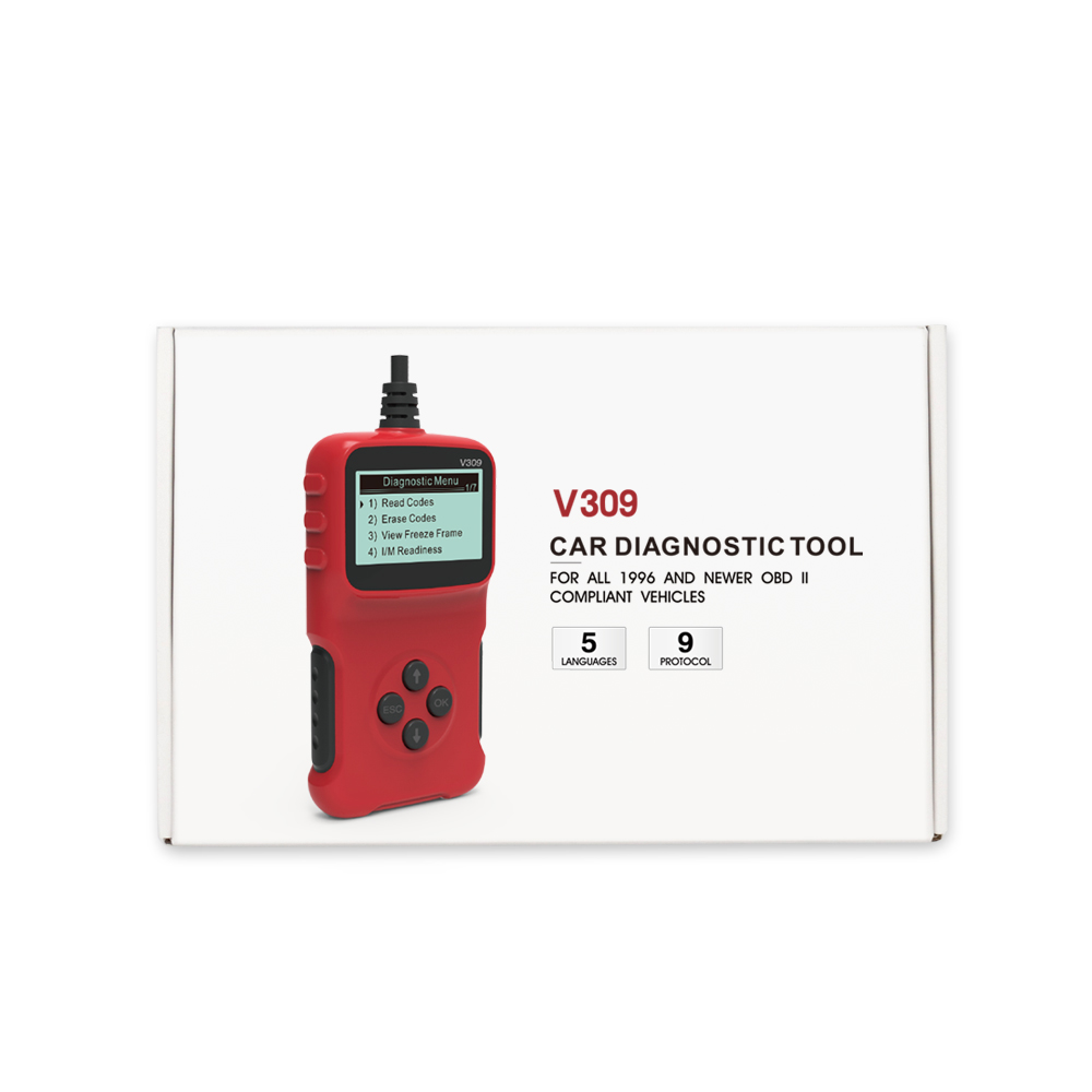 V309 OBD2 Diagnostic Scanner — product view