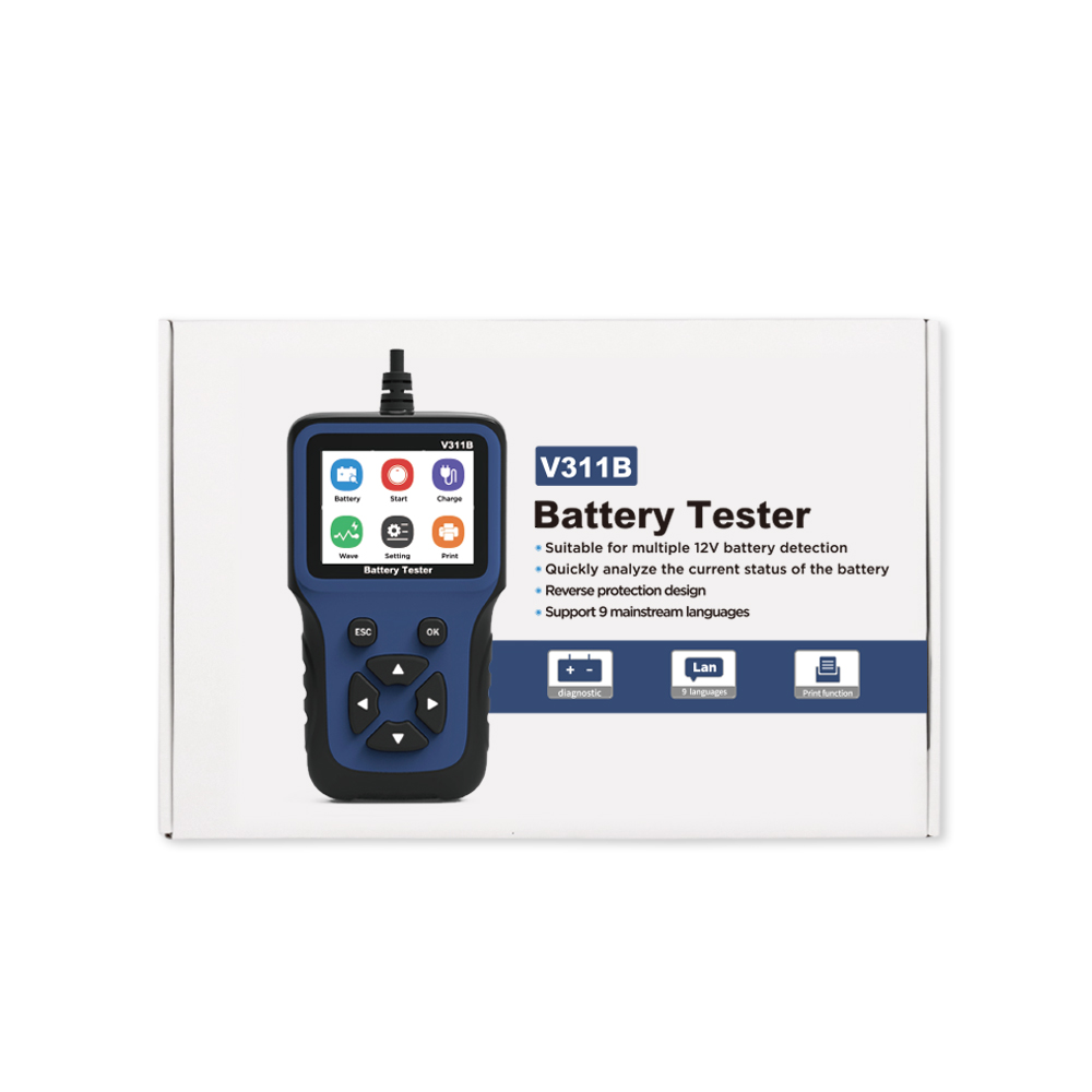 V311B Battery tester — product view