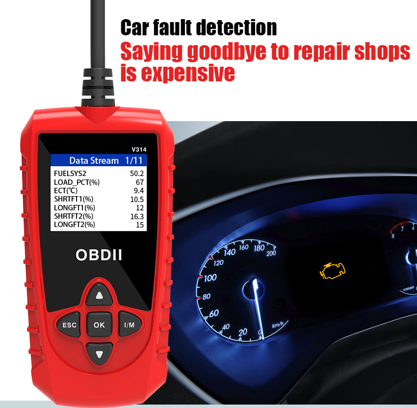 V314 OBD2 Diagnostic Scanner — product view
