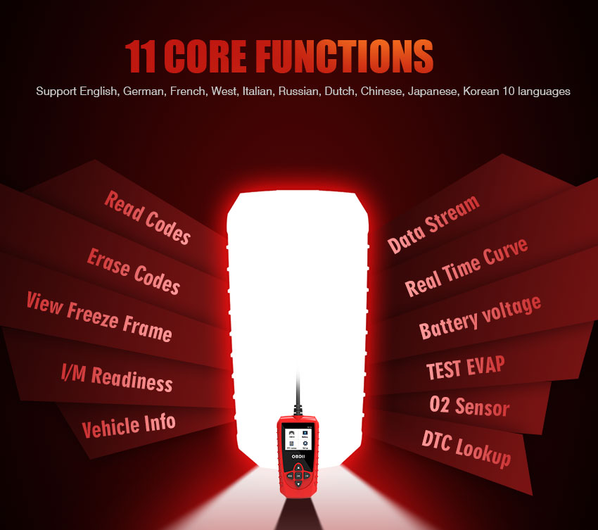 V314 OBD2 Diagnostic Scanner — product view