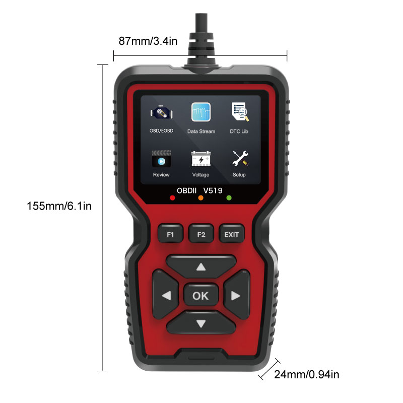V519 OBD2 Diagnostic Scanner — product view