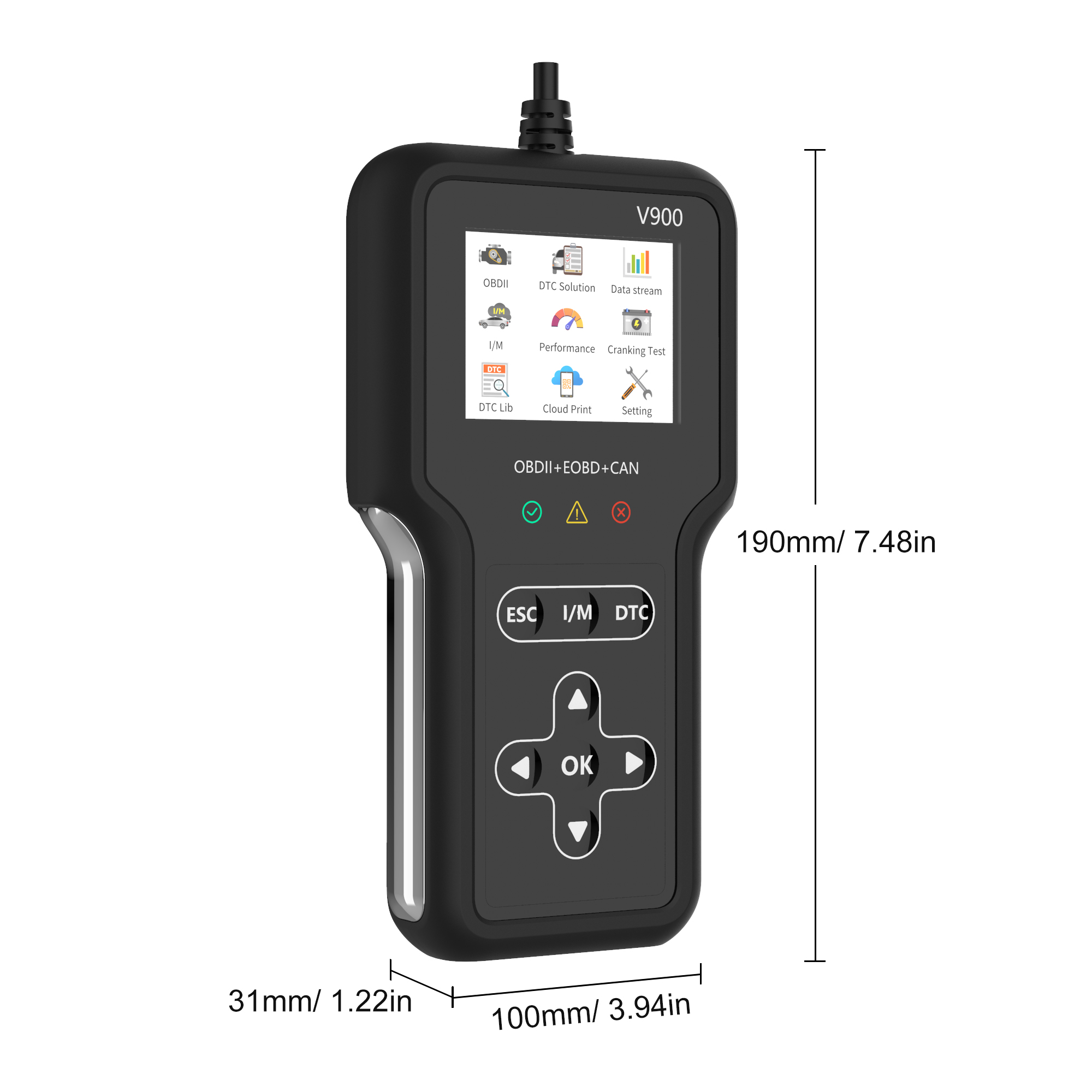 V900 OBD2 Diagnostic Scanner — product view